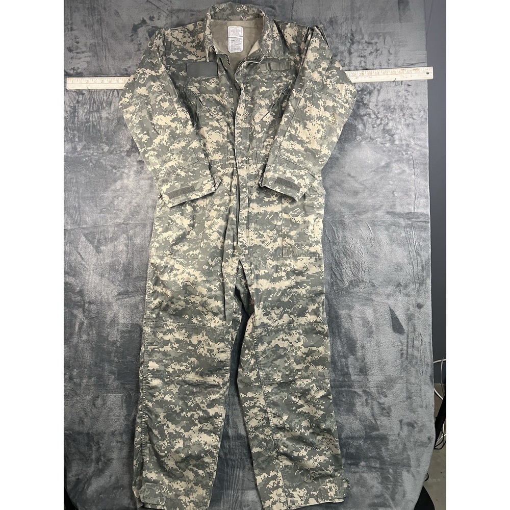 USGI Army UCP Digital Camo Mechanics Coveralls Large Regular 2006 Vintage Flight